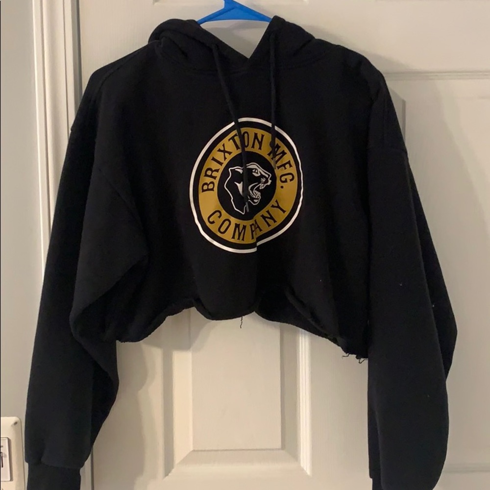 brixton cropped hoodie